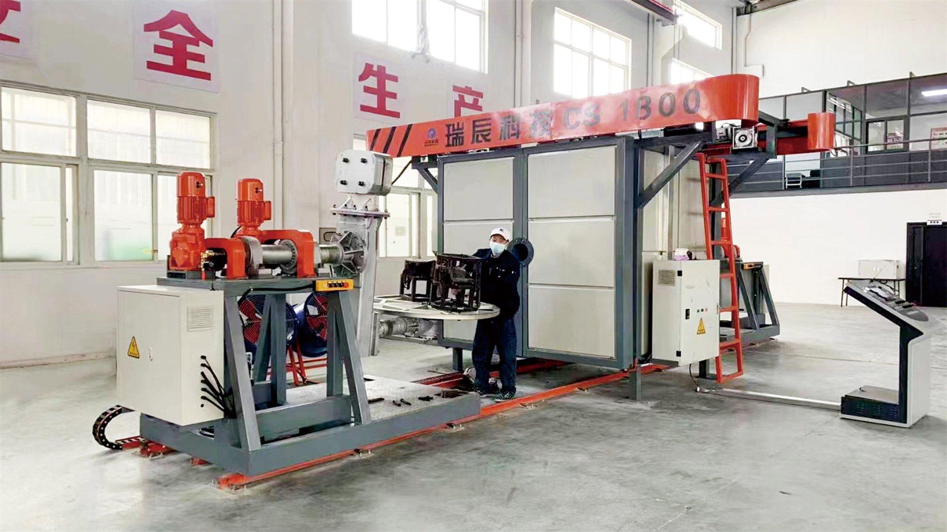 The reliability of rotational molding machine products is key